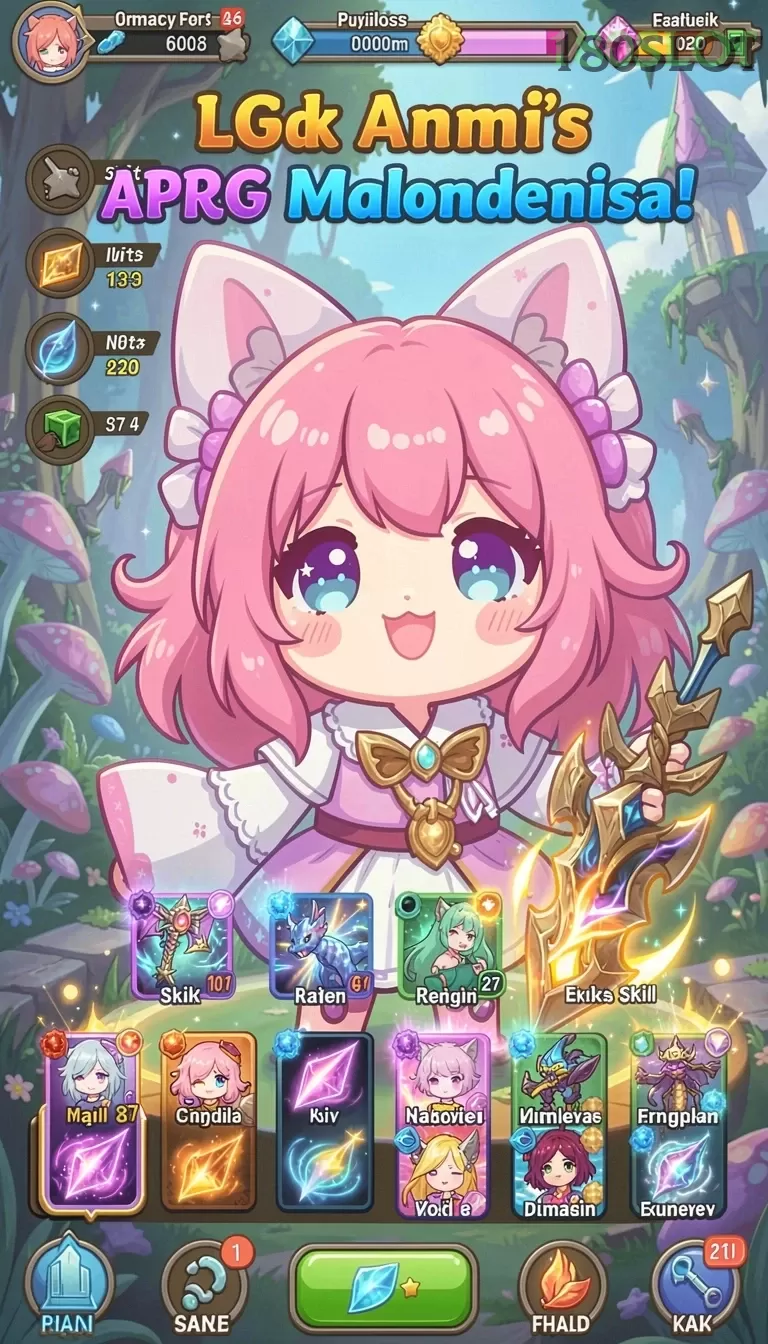 Galeri pratinjau visual 180slot build APK resmi terbaru